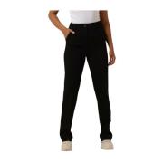 Gale Straight Pants Zwart Modström , Black , Dames