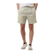 Linnen Shorts voor Zomer Woodbird , Green , Heren