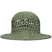 Vanessa Straw Hat Groen Becksöndergaard , Green , Dames