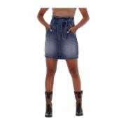 Denim Rok Boogie Blauw Catwalk Junkie , Blue , Dames