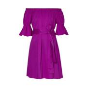 Elegante Jurk voor Vrouwen Liu Jo , Purple , Dames