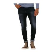 Skinny Jeans - Revend Skinny G-star , Black , Heren