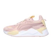 Meisjes Rs-X Metallic Lage Sneakers Puma , Pink , Dames