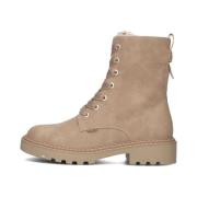 Taupe Suède Veterboots Margaux Mexx , Beige , Dames