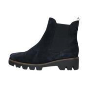 Blauwe Chelsea Boots voor dames Gabor , Blue , Dames