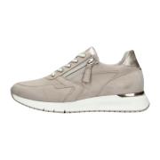 Beige Chunky Sole Comfort Sneakers Gabor , Beige , Dames