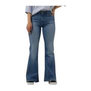 Flare Jeans in Lichtblauw Lee , Blue , Dames