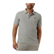 Milano Trim Polo Shirt Lyle & Scott , Gray , Heren