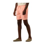 Heren Zwembroek Solid Mid-Length Scotch & Soda , Pink , Heren