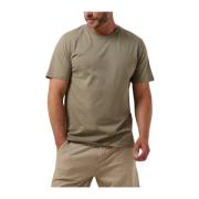 Heren Polo & T-shirt O-neck Tee Selected Homme , Green , Heren