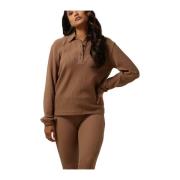 Bruine Blouse Paula Simple , Brown , Dames