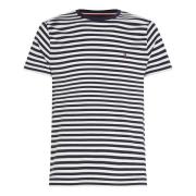 Witte T-shirts Tommy Hilfiger , Multicolor , Heren