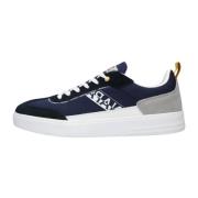 Heren Lage Sneakers Bark Napapijri , Blue , Heren