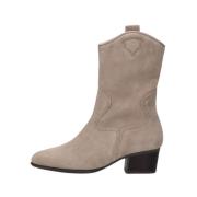 Beige Cowboy Style Enkellaarsjes Gabor , Beige , Dames