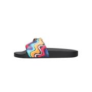 Kleurrijke Eagle Slippers Kurt Geiger , Multicolor , Dames