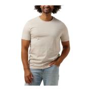 Geborduurd T-shirt voor heren Lyle & Scott , Beige , Heren