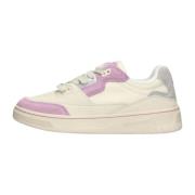 Off White en Paarse Sneakers Elli Scotch & Soda , Multicolor , Dames