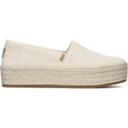 Valencia Lurex Espadrilles Toms , Beige , Dames