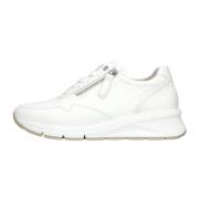 Lage Dames Sneakers Wit Gabor , White , Dames