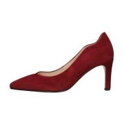 Bordeaux Rode Pumps met Puntige Neus Gabor , Red , Dames