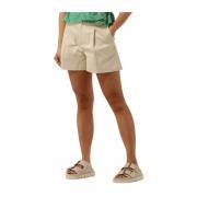 Witte Chino Shorts voor Dames Scotch & Soda , Beige , Dames