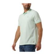 Heren Melange Polo T-shirt Mint Scotch & Soda , Green , Heren