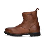 Stijlvolle Bruine Winter Enkelboots Blackstone , Brown , Heren