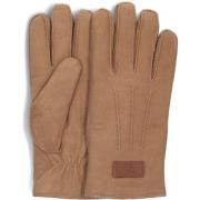 Heren Suède Handschoenen met Merinowol Voering Warmbat , Brown , Heren