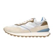 Heren Lage Sneakers Hype Man Voile Blanche , Multicolor , Heren