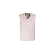 Mouwloos Sweater Vest Anson-CSP Moorer , Beige , Heren