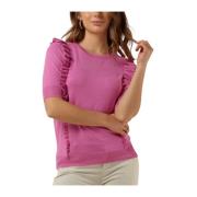 Gebreid T-shirt voor dames in roze Minus , Pink , Dames