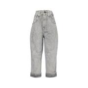 Katoenen Baby Jeans in Grijs Vaquera , Gray , Dames