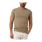 Heren Polo & T-shirts Zeke Tee Dstrezzed , Beige , Heren