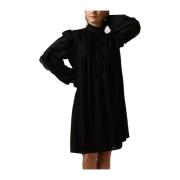 Dames Jurken Lizzy Long Dress Est'Seven , Black , Dames