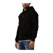 Heren Logo Hoodie Pure Path , Black , Heren