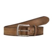 Taupe Suede Heren Riem 75202 Magnanni , Beige , Heren