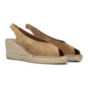 Espadrilles Cognac Viguera , Brown , Dames