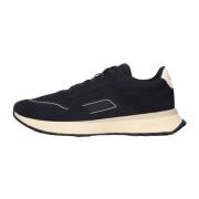 Blauwe Lage Sneakers Jonah_runn Hugo Boss , Blue , Heren