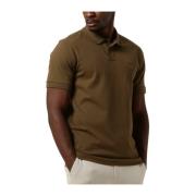 Heren Polo T-shirts Passenger Hugo Boss , Green , Heren