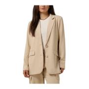 Elegante Margot Blazer Nukus , Beige , Dames