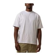 Heren Polo & T-shirts Base Tee Woodbird , White , Heren