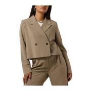 Beige Anker Blazer Modström , Beige , Dames