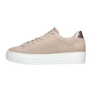 Lage Sneakers met Plateauzool Gabor , Brown , Dames