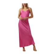 Maxi Jurk Slftalia-lena Roze Selected Femme , Pink , Dames