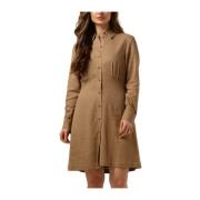 Korte Shirtjurk Bruin Selected Femme , Brown , Dames