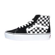 Hoge Platform Sneakers Vans , Black , Dames