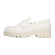 Comfortabele Loafer met Dikke Zool Gabor , White , Dames