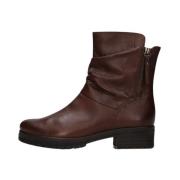 Stijlvolle Cognac Enkellaarsjes Gabor , Brown , Dames