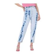 Stella Tapered Dames Jeans Blauw Lee , Blue , Dames
