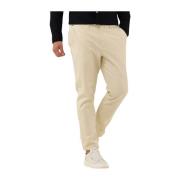 Witte Stretch Katoenen Chino Broek Scotch & Soda , Beige , Heren